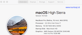 gambar Macbook Pro 15 Inch 2015