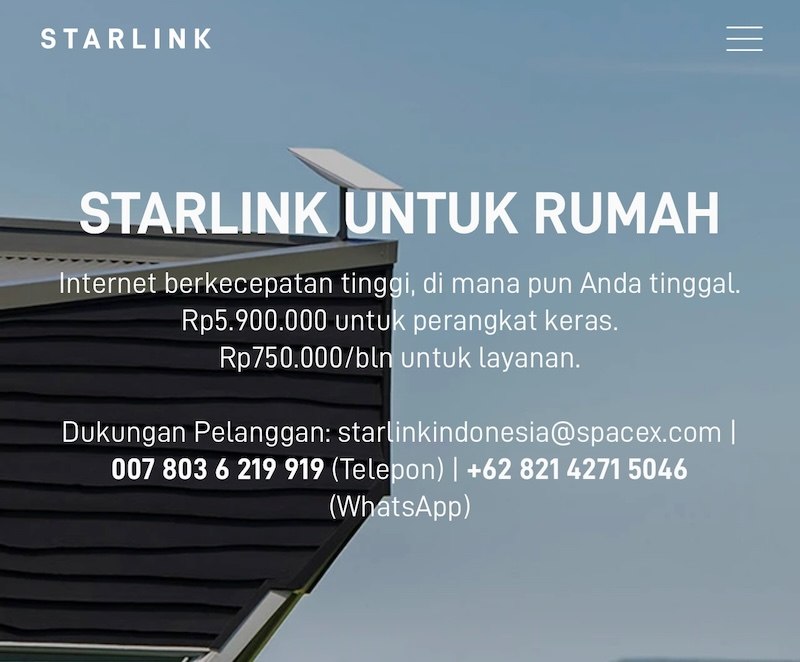 Pembatasan Kecepatan Internet Starlink Indonesia Dihapus